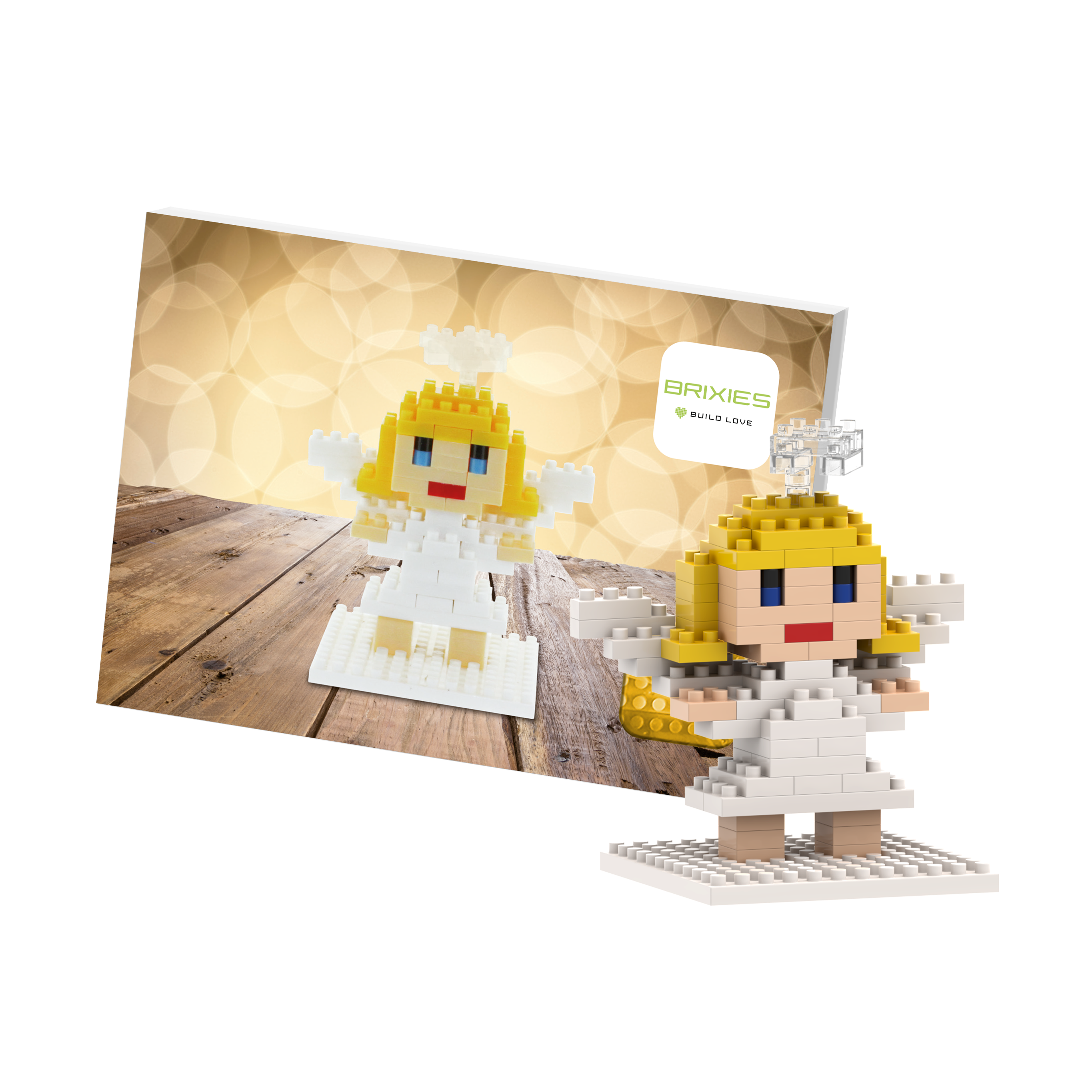 BRIXIES Postkarte Engel