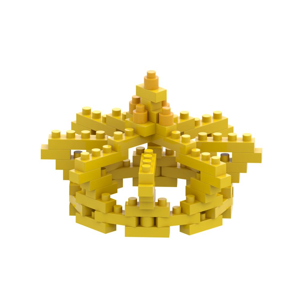 BRIXIES Postkarte Krone