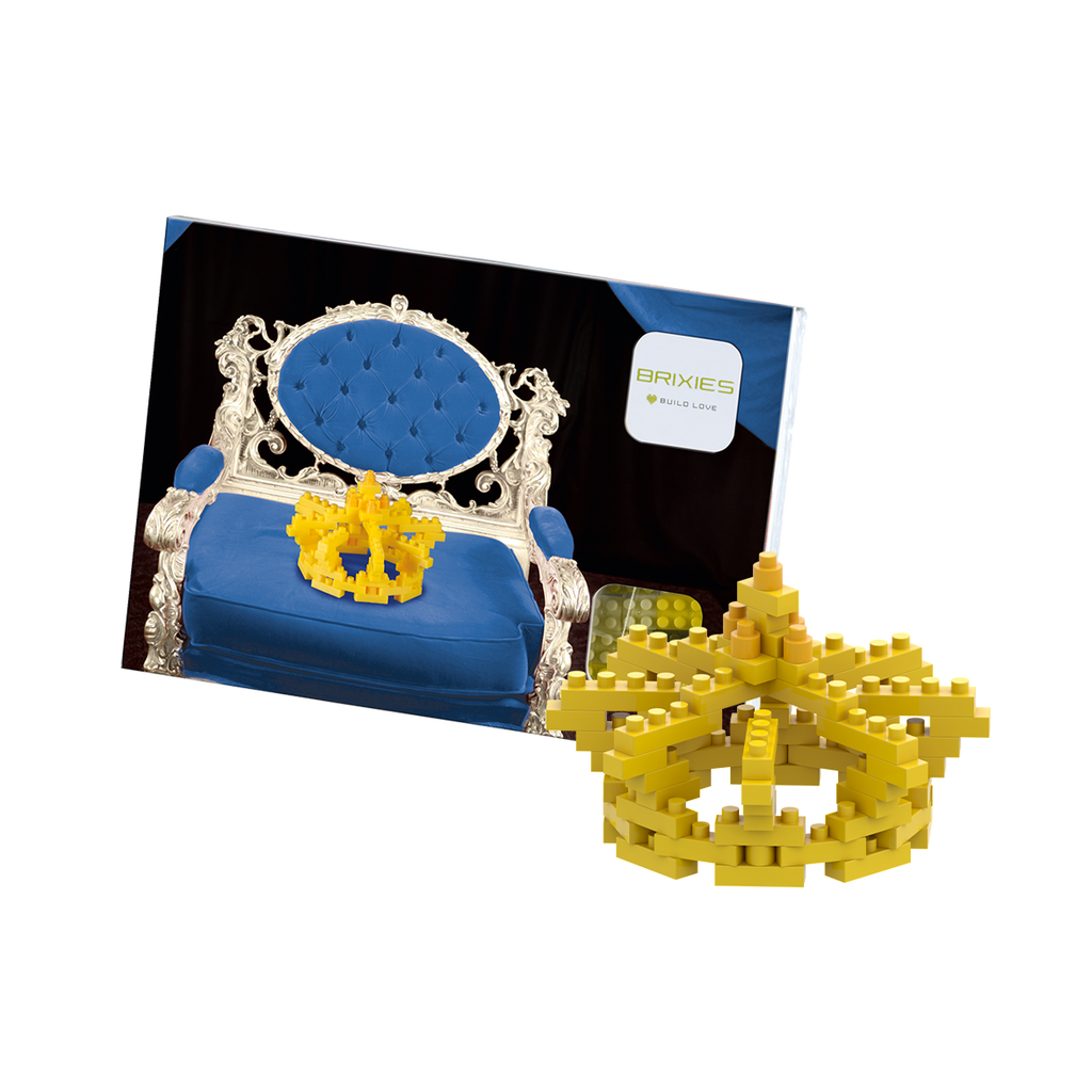 BRIXIES Postkarte Krone