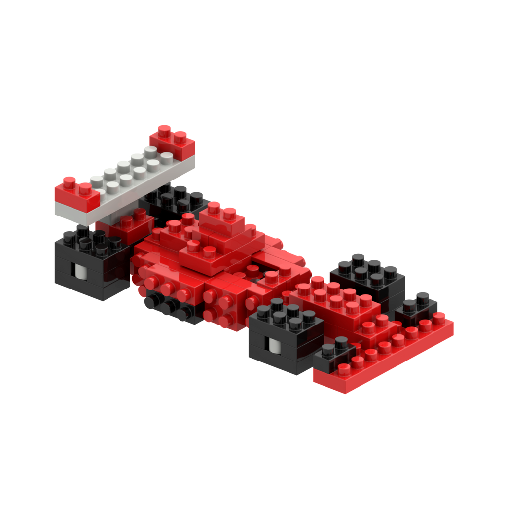 BRIXIES Postkarte Rennauto