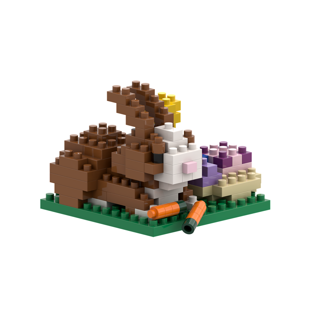 BRIXIES Postkarte Osterhase