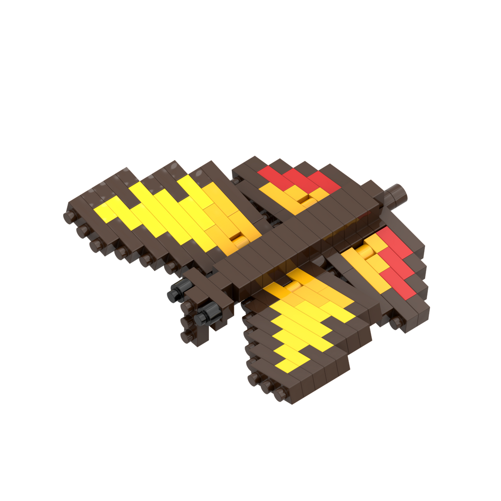 BRIXIES Postkarte Schmetterling