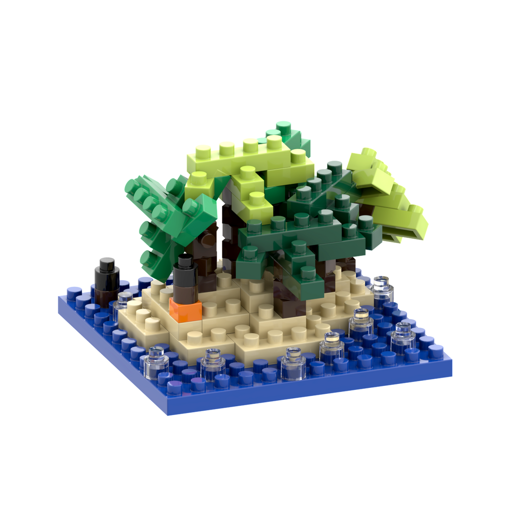 BRIXIES Postkarte Happy Holiday