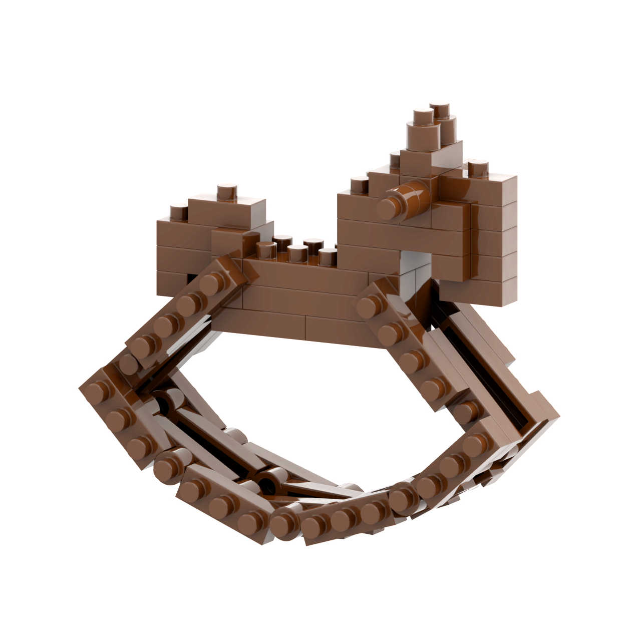 BRIXIES Postkarte Schaukelpferd