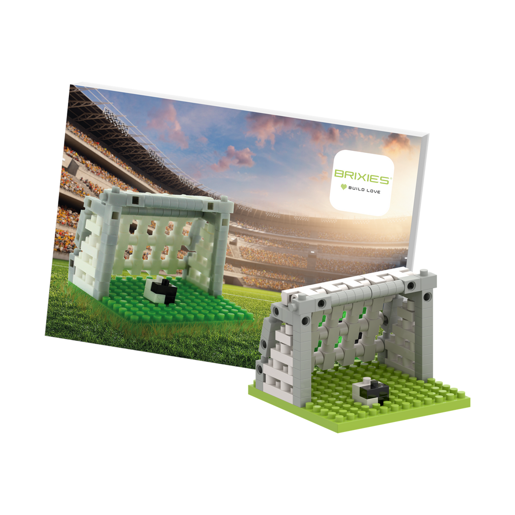 BRIXIES Postkarte Fußball