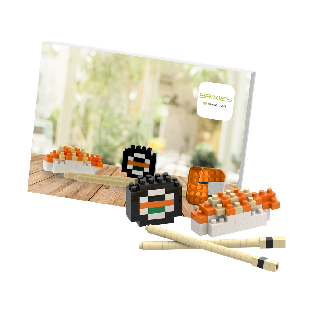 BRIXIES Postkarte Sushi