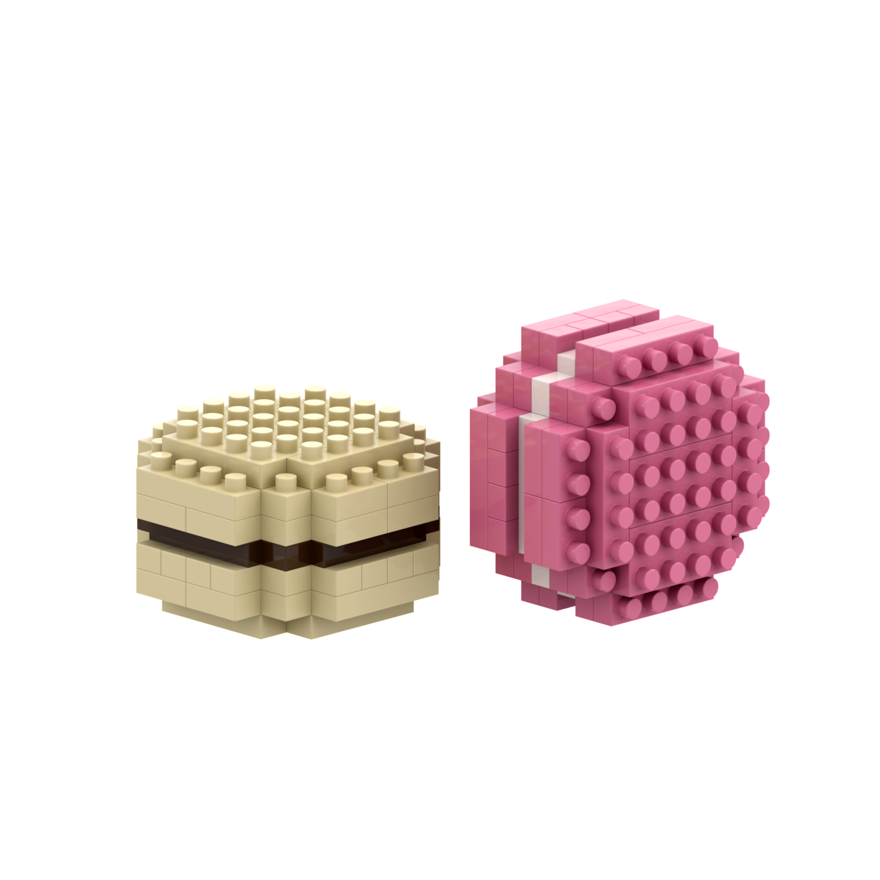 BRIXIES Postkarte Macarons