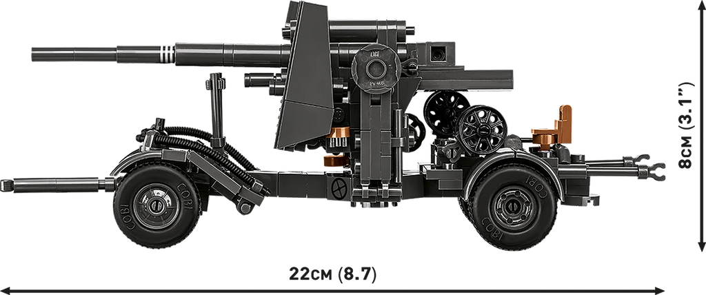 8,8 cm Flak 18 mit Lafette