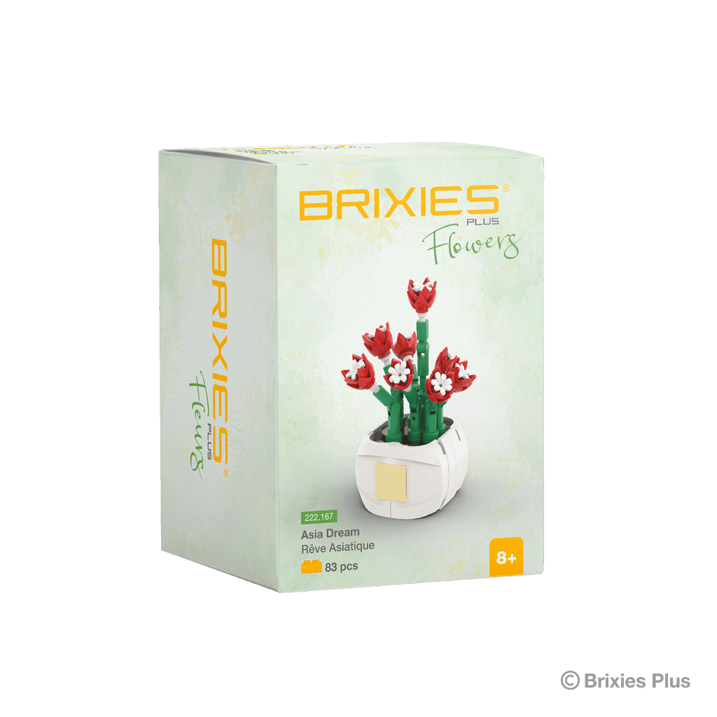 BRIXIES Plus Mini Blume "Asia Dream"
