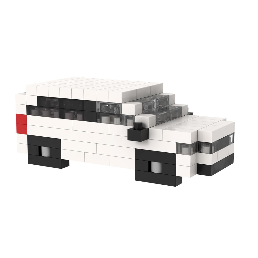 BRIXIES Postkarte Auto