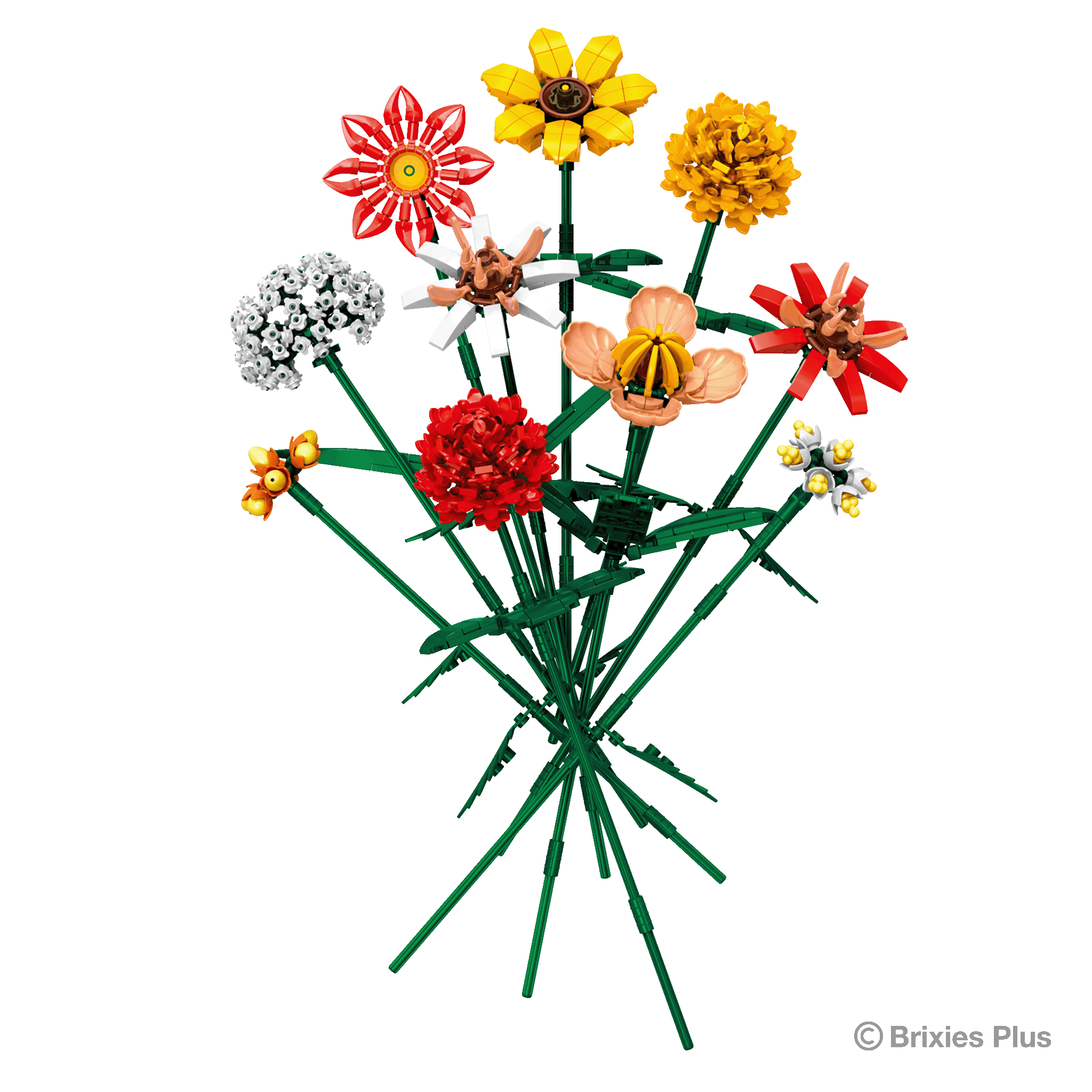 BRIXIES Plus Blumenstrauss Happy Sunset