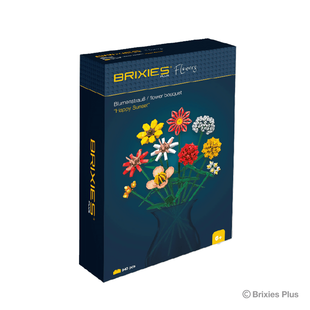 BRIXIES Plus Blumenstrauss Happy Sunset