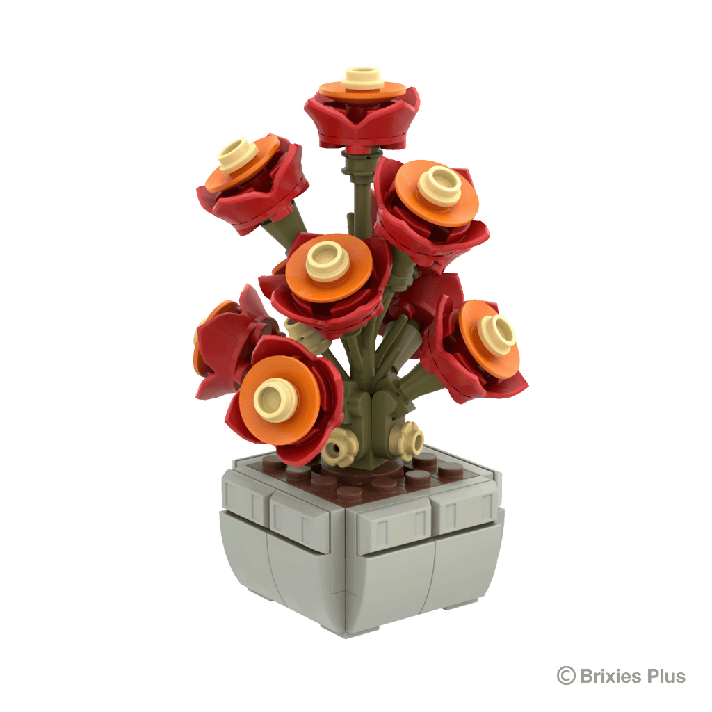 BRIXIES Plus Mini Blume "Sunset"