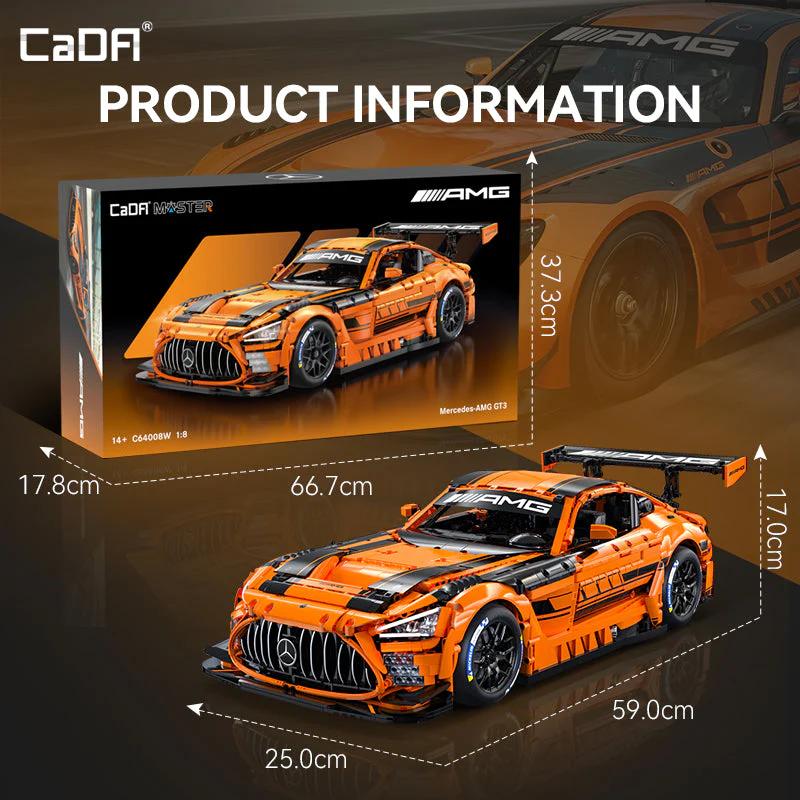 CaDA Mercedes AMG GT3 1/8 (5466 Teile)