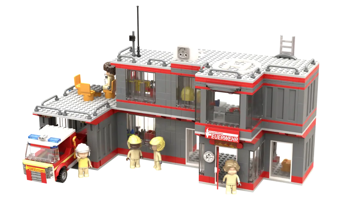 Kiddicraft KC1206 Feuerwehrstation