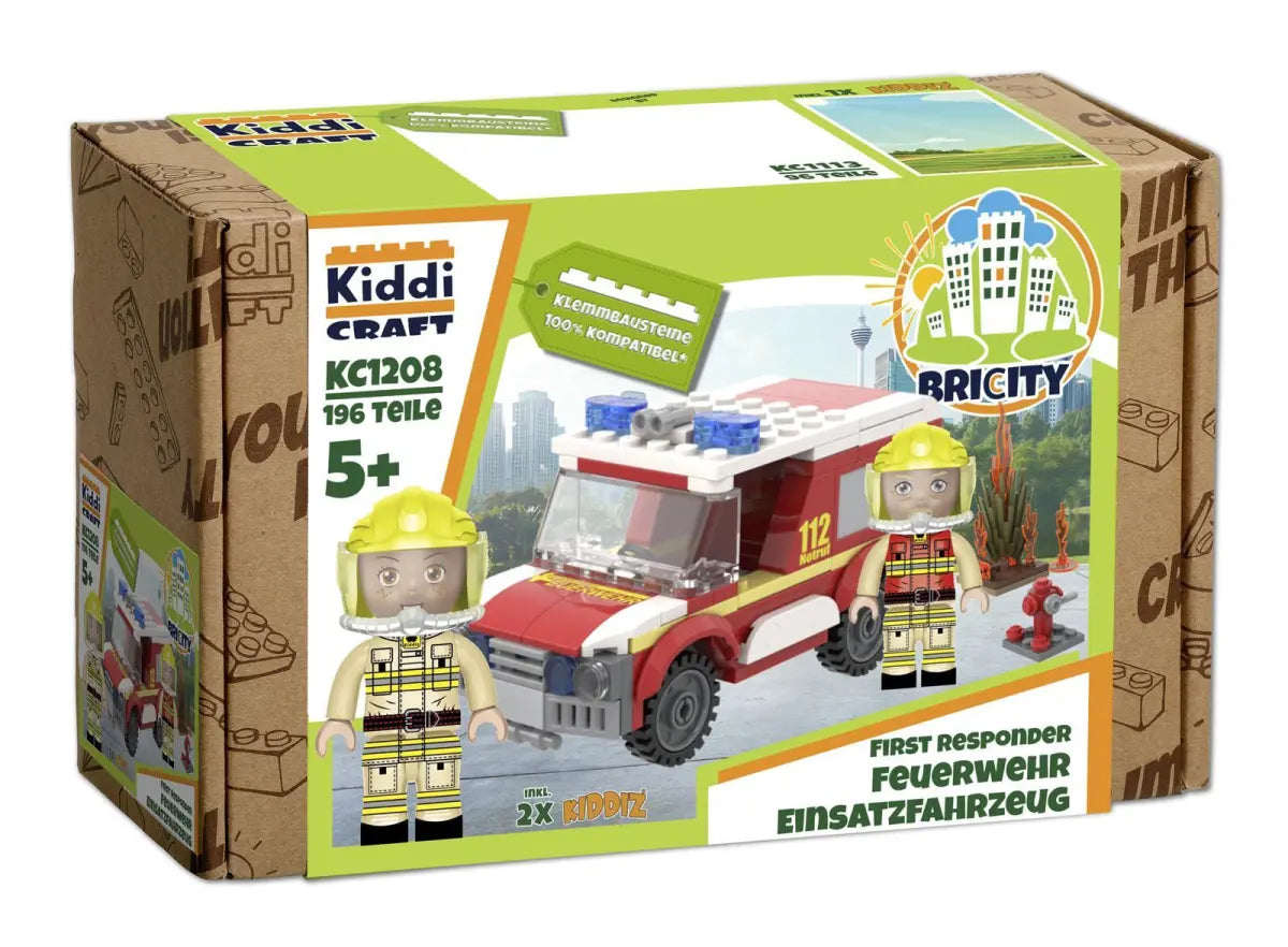 Kiddicraft KC1208 Feuerwehr Einsatzwagen / First Responder
