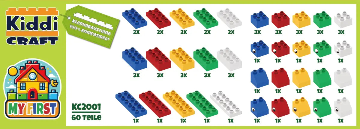 Kiddicraft KC2001 My First Kiddicraft Basic Box