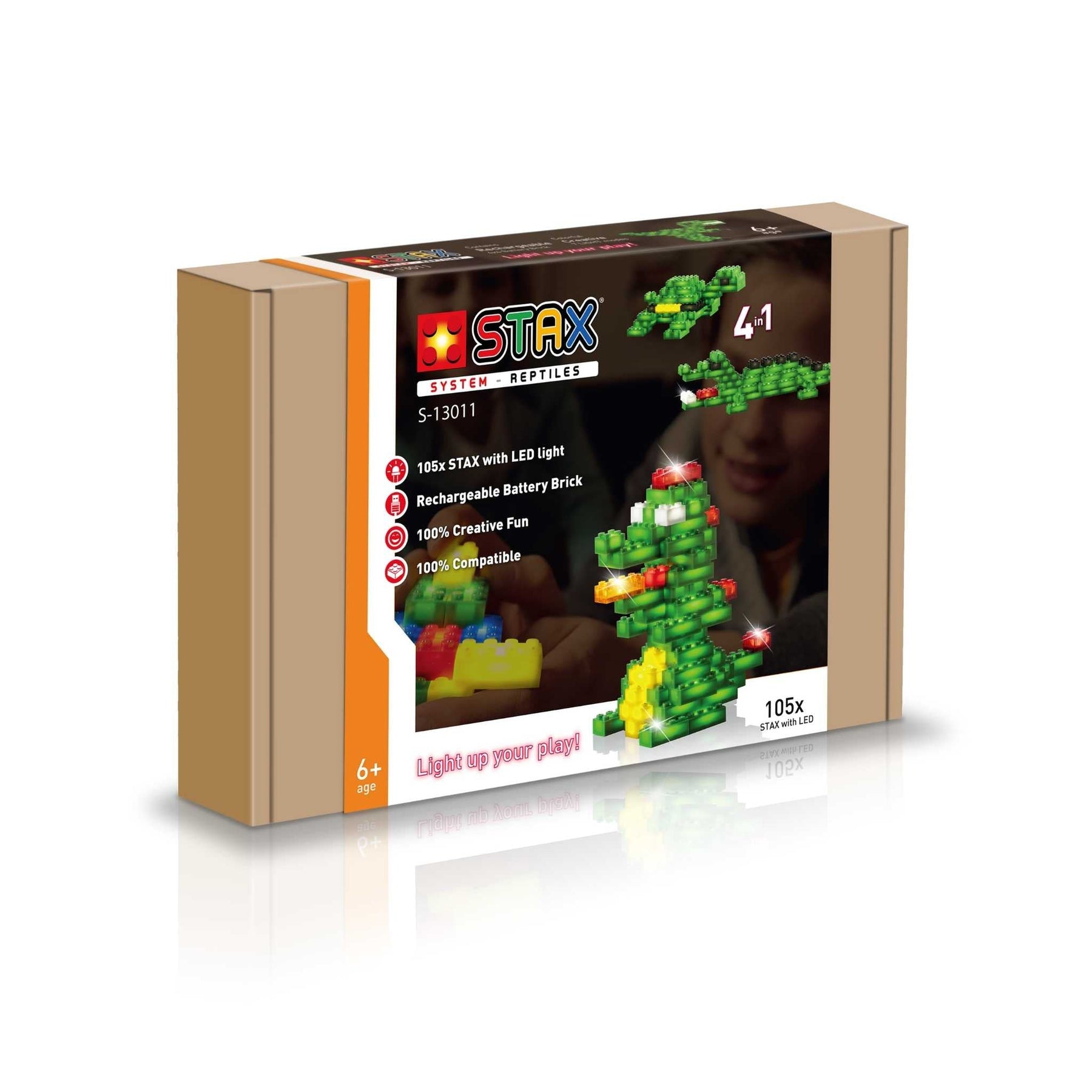 LIGHT STAX Reptiles TRY ME (4-in-1) (mit Akku)