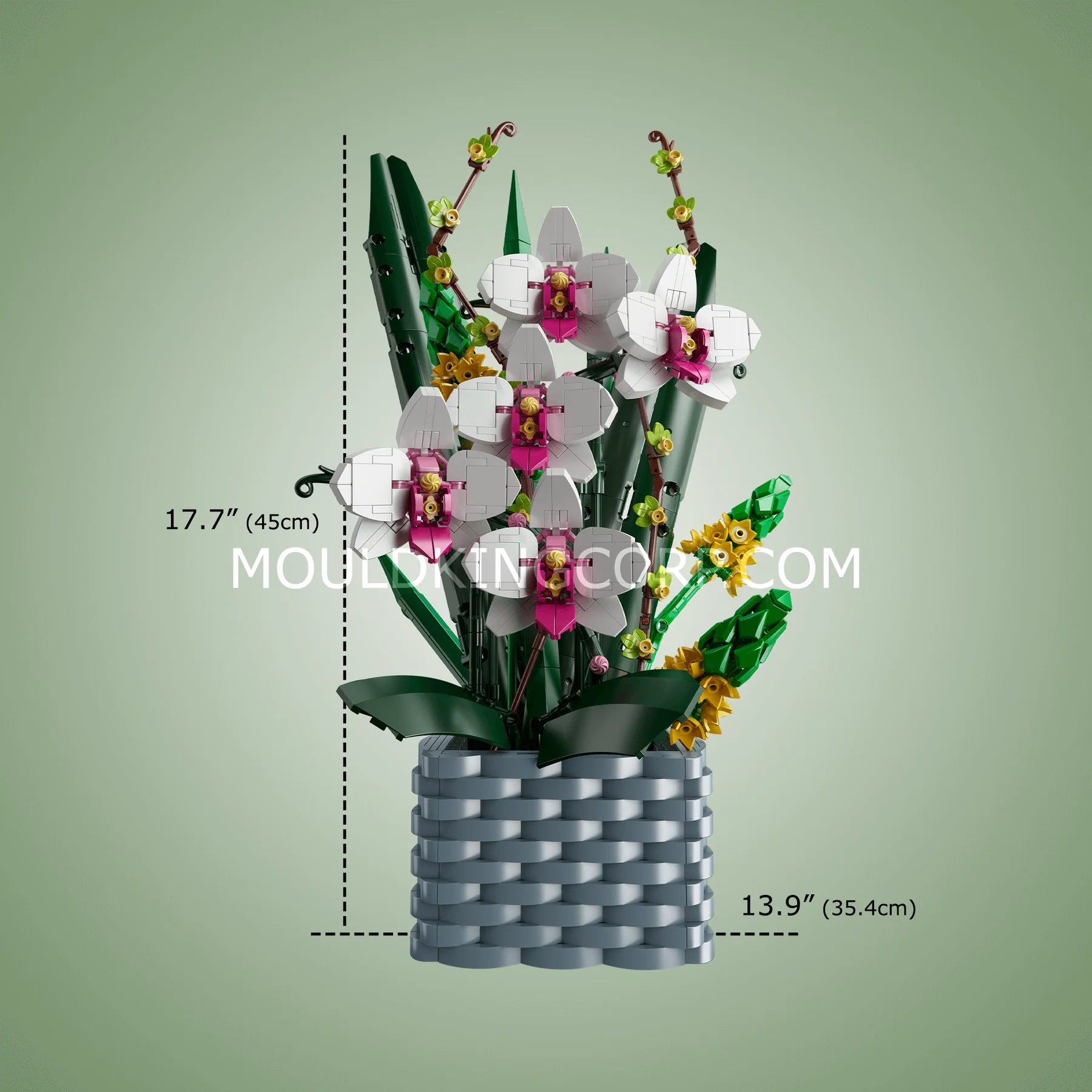Mould King 10025 Eternal Butterfly Bouquet Bausatz | 1.158 Teile