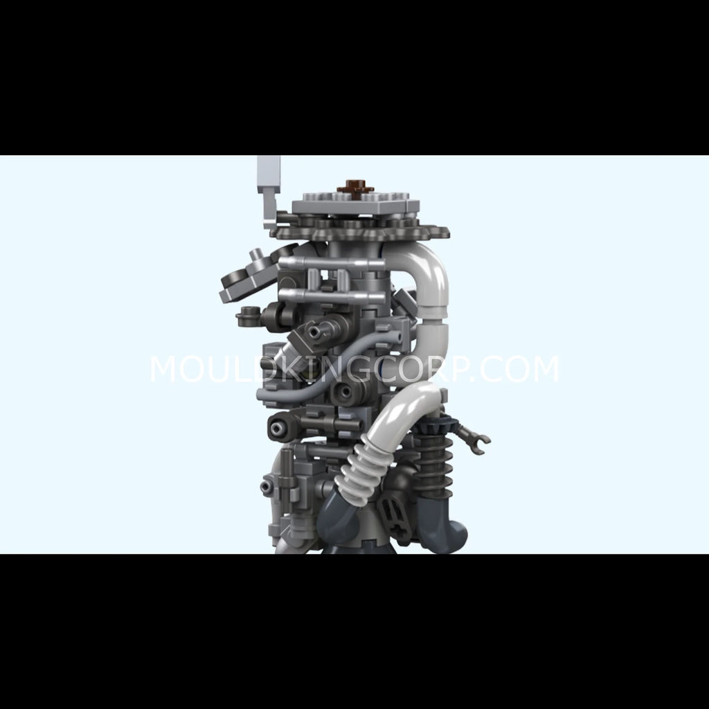 Mould King 10247 Raptor Raketentriebwerk Bausatz | 496 Teile