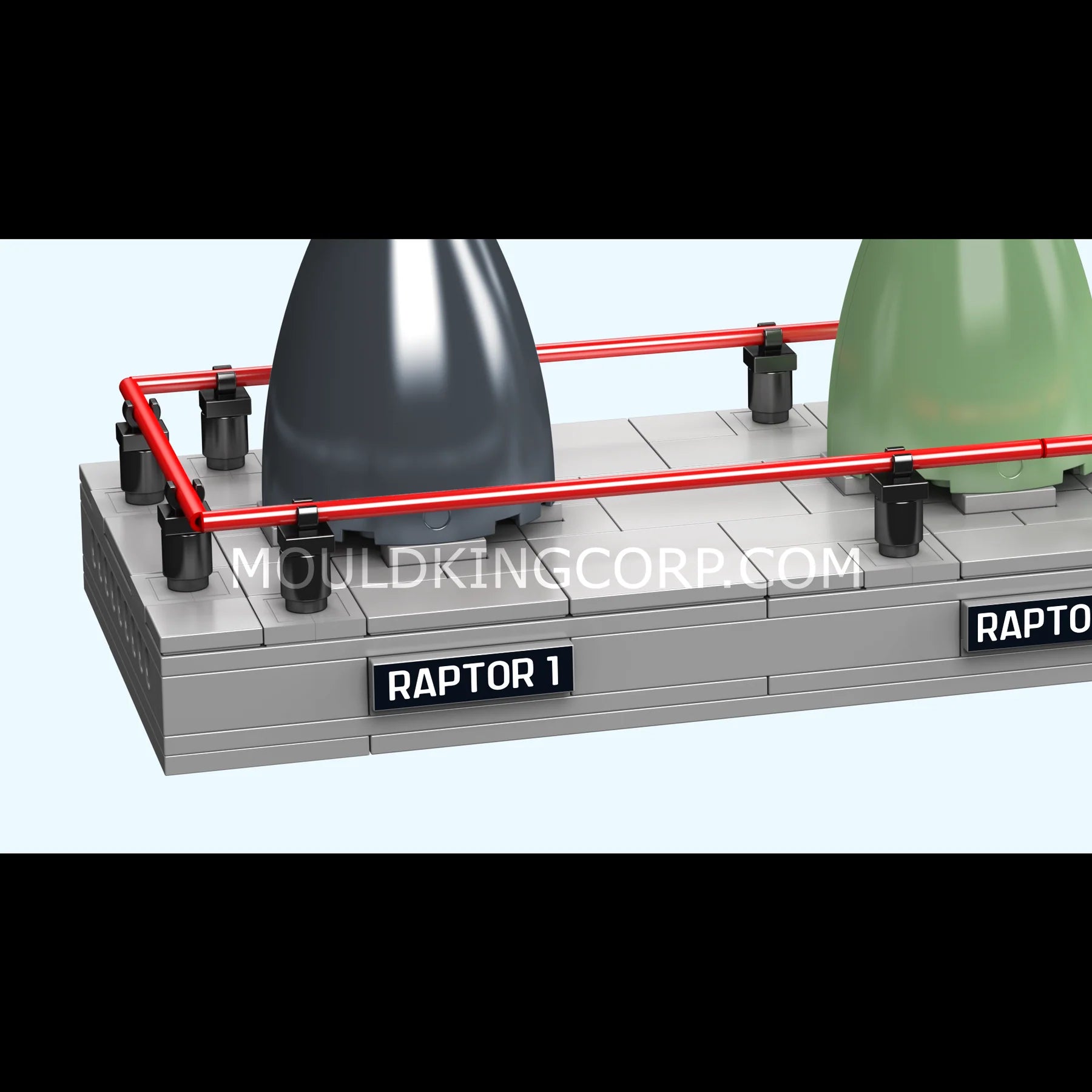 Mould King 10247 Raptor Raketentriebwerk Bausatz | 496 Teile