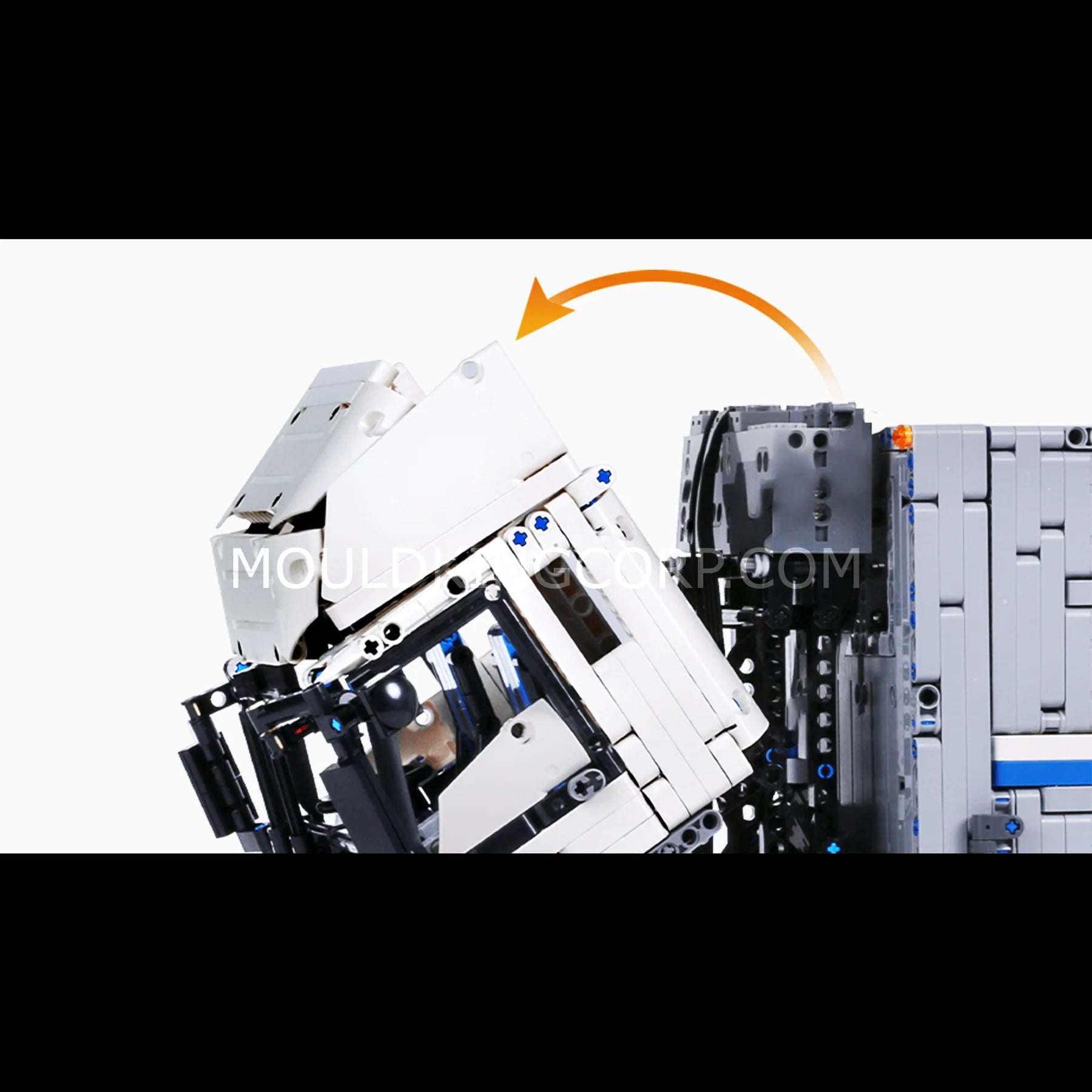 Mould King 13139 Ferngesteuerter Lastwagen-Bausatz | 4.166 Teile
