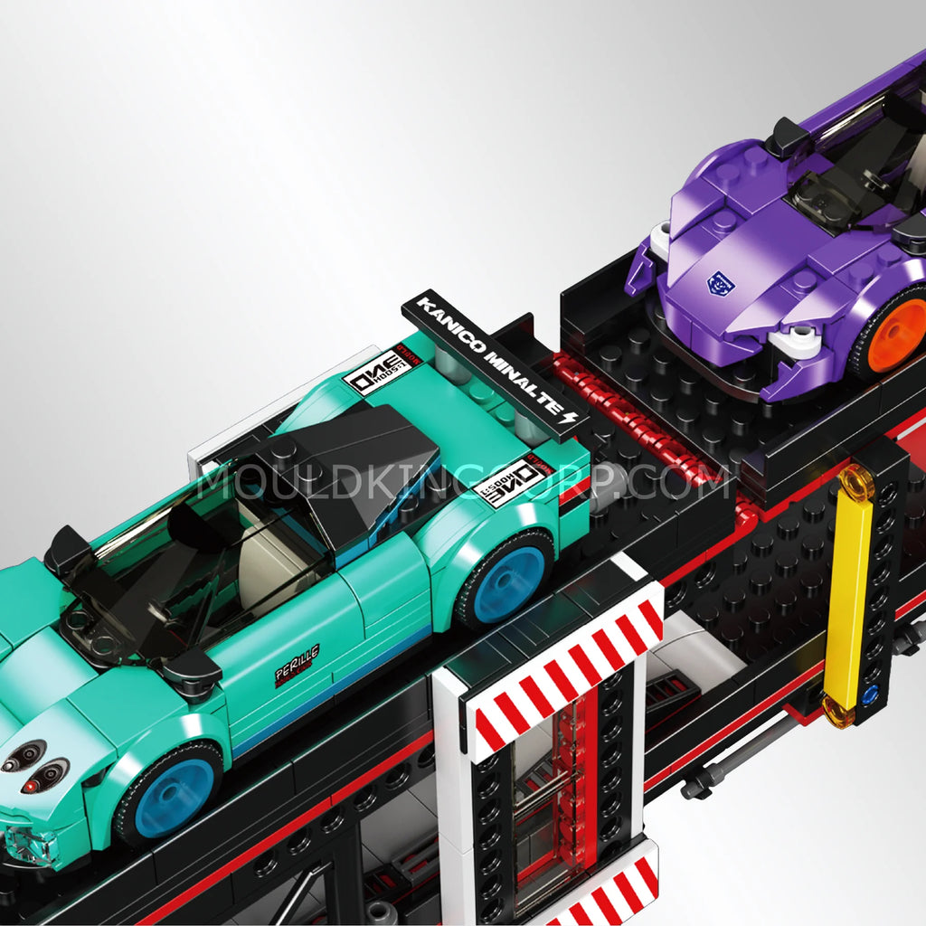 Mould King 24078 Sportwagen-Transporter-LKW-Bausatz | 997 Teile