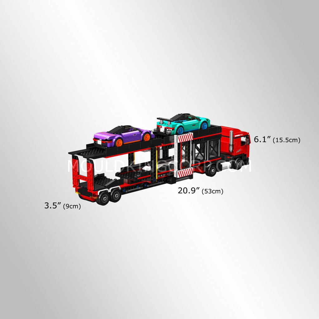 Mould King 24078 Sportwagen-Transporter-LKW-Bausatz | 997 Teile