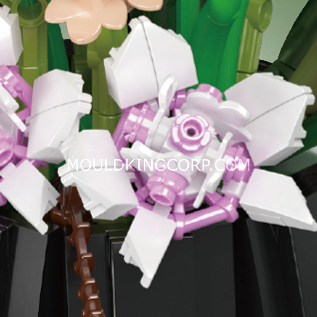 Mould King 24108 Orchideen-Bonsai-Baustein-Set | 1.014 Teile