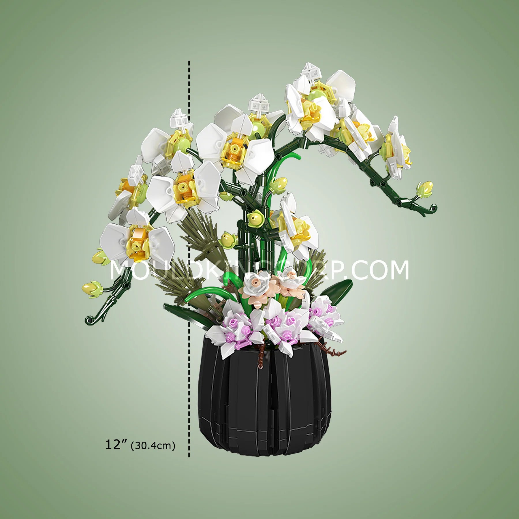 Mould King 24108 Orchideen-Bonsai-Baustein-Set | 1.014 Teile