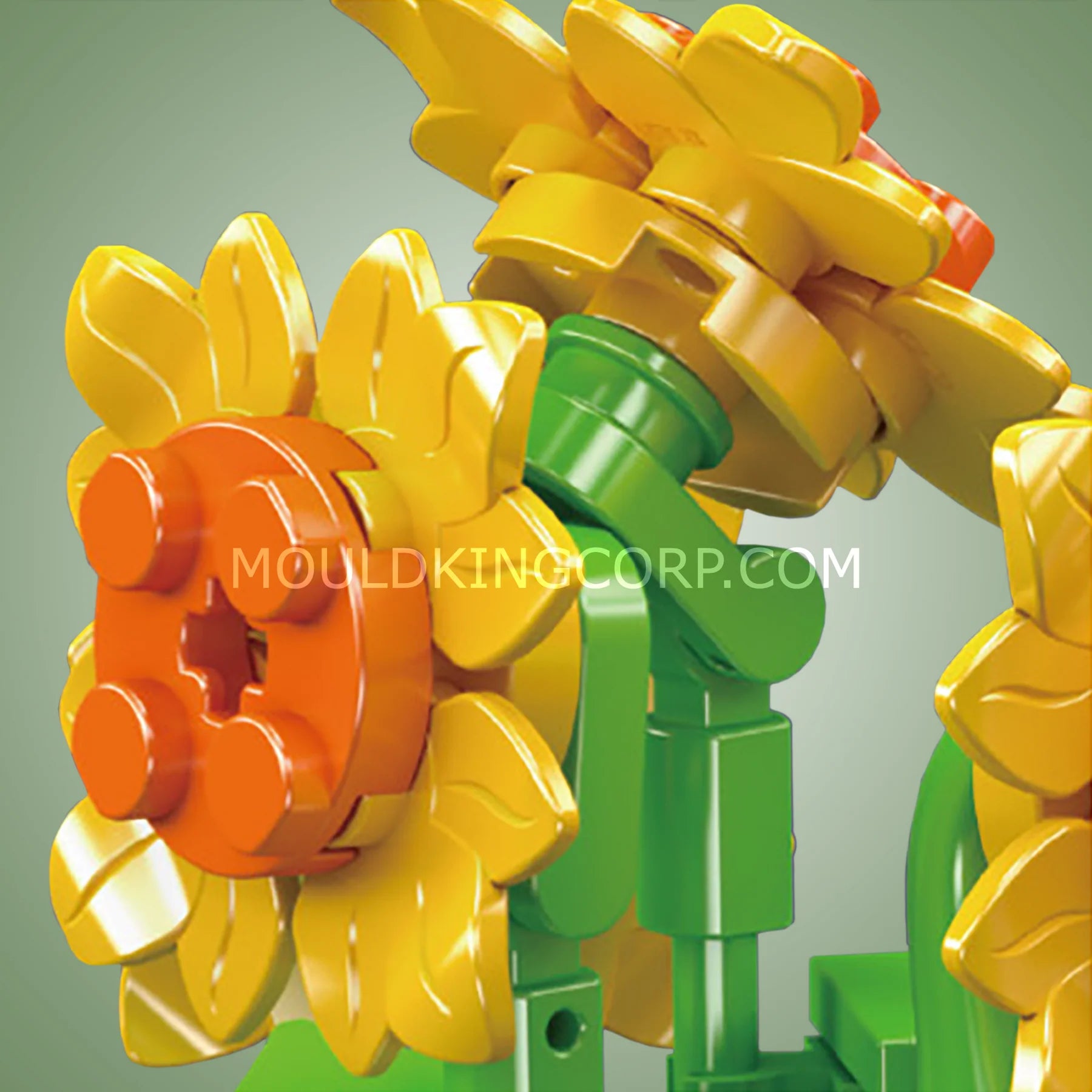 Mould King 24113 Mini-Bausatz mit Topfblumen | 201 Teile