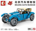 Blaues Oldtimer Cabrio