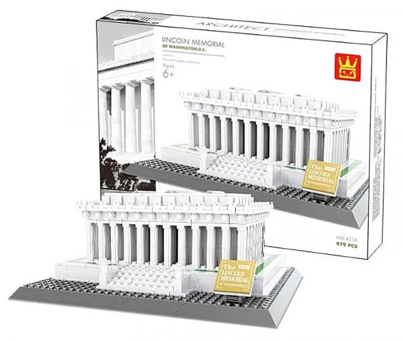 Wange 4216 Architect-Set Lincoln Memorial of Washington D.C.