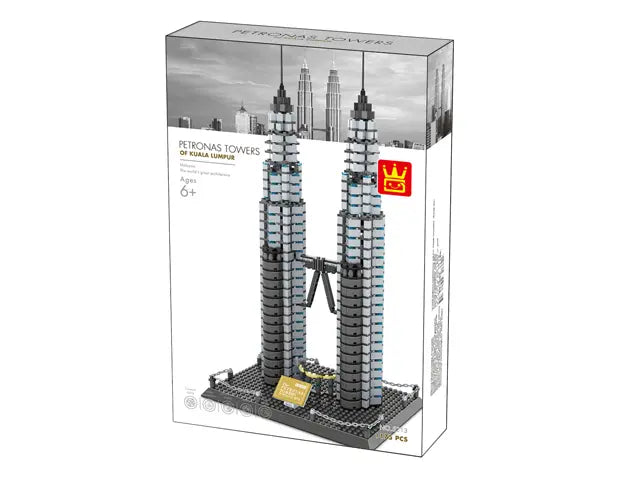 Wange 5213 Architect-Set The Petronas Towers of Kuala Lumpur