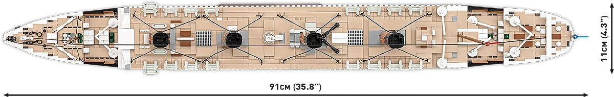 COBI RMS Titanic 1:300 – Bild 6