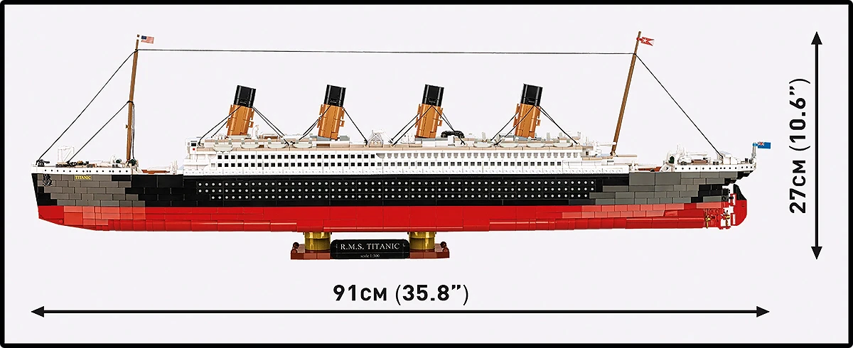 COBI RMS Titanic 1:300 – Bild 8