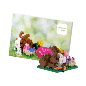 BRIXIES Postkarte Osterhase