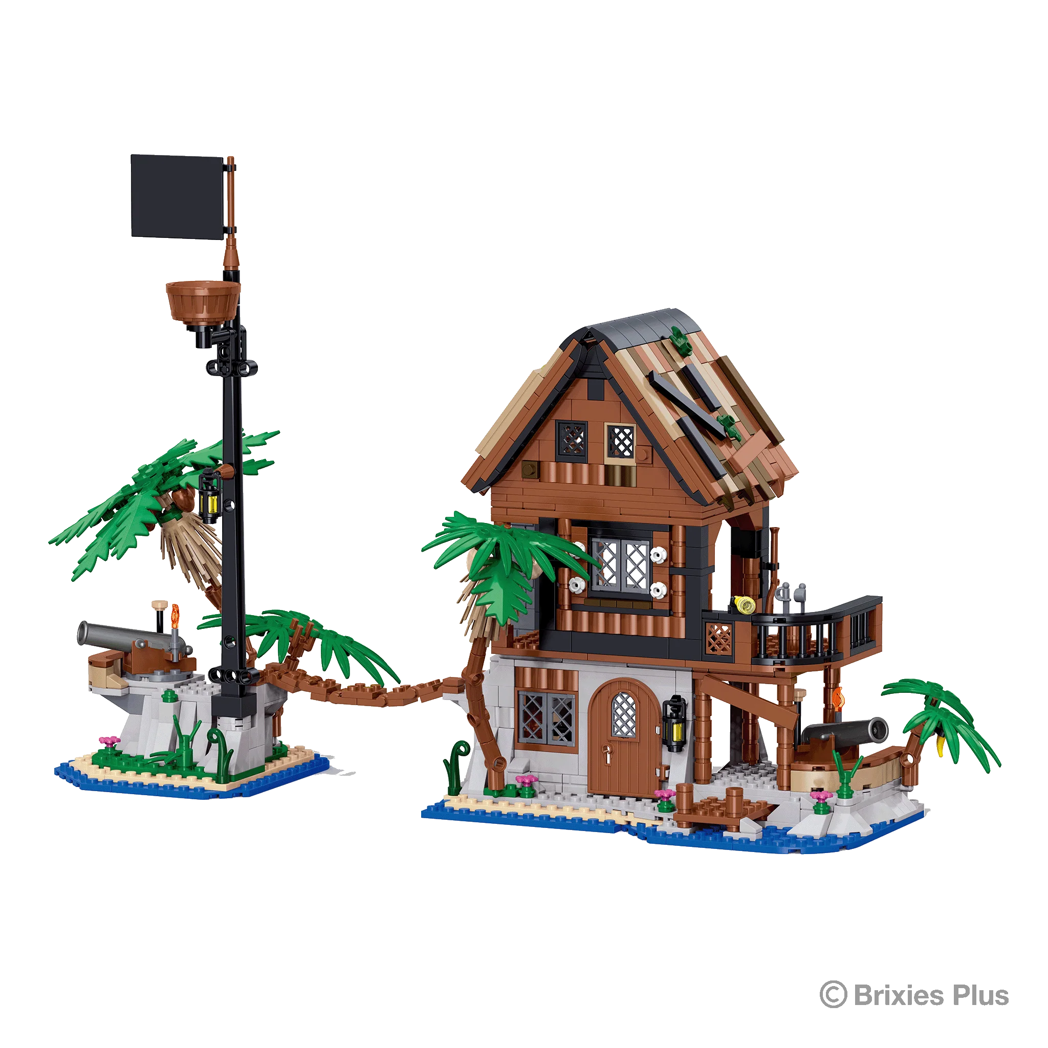 BRIXIES Plus Pirateninsel groß