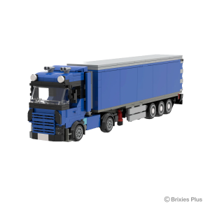 BRIXIES Plus LKW mit Auflieger / Truck With Trailer