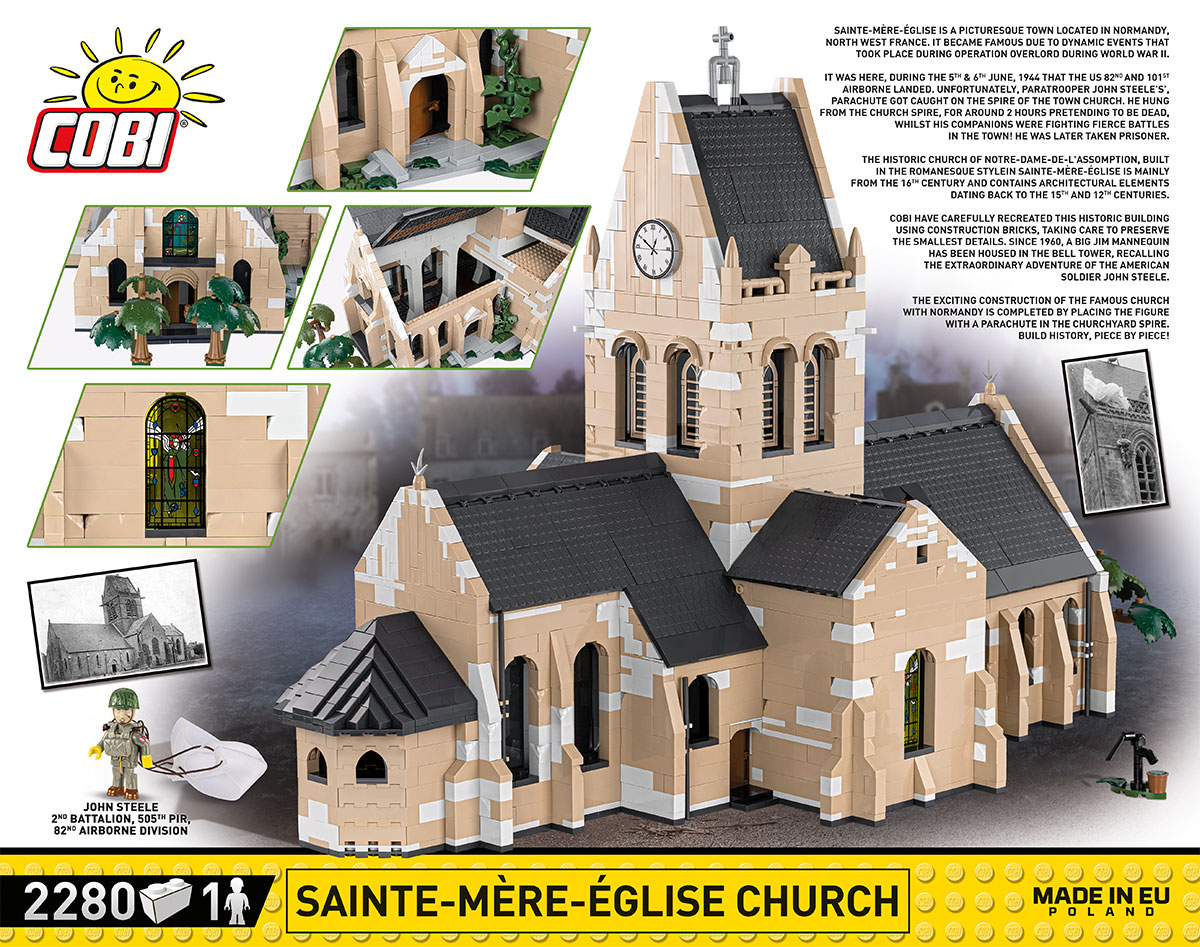 COBI Kirche Sainte-Mère-Église – Bild 13