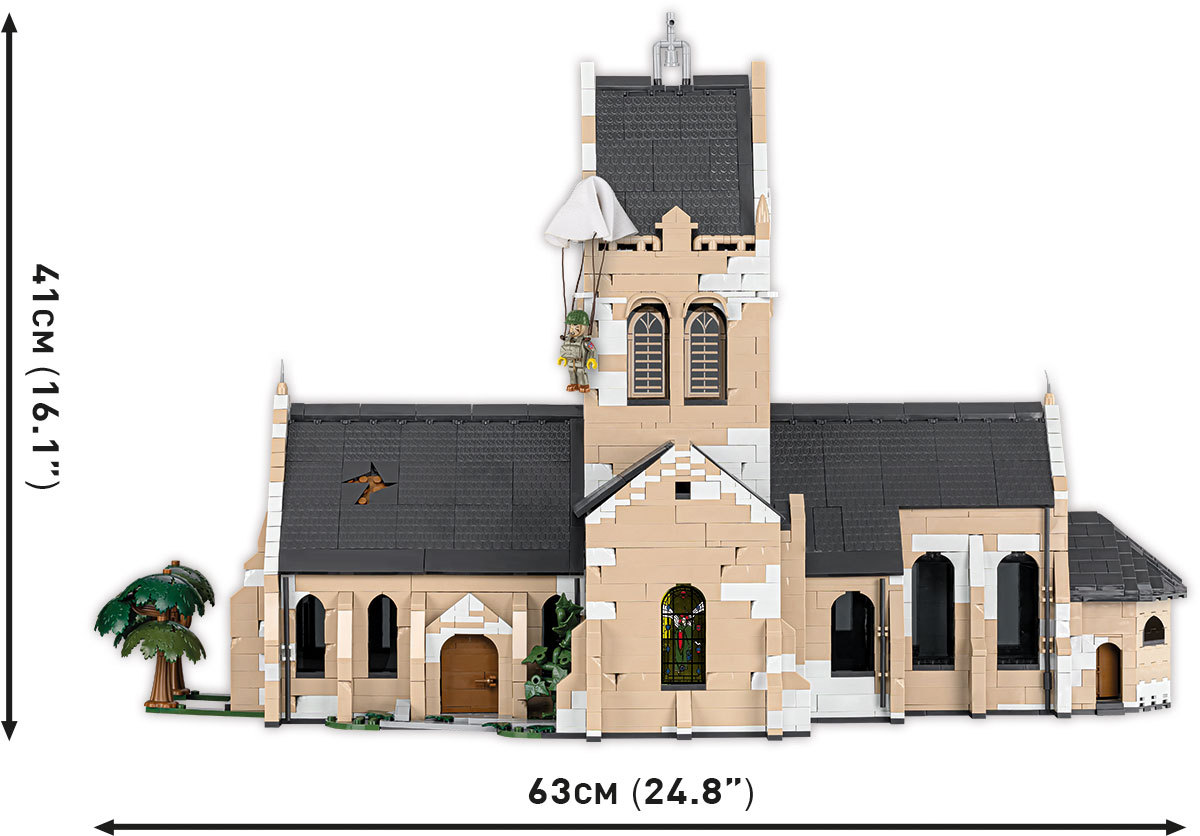 COBI Kirche Sainte-Mère-Église – Bild 3