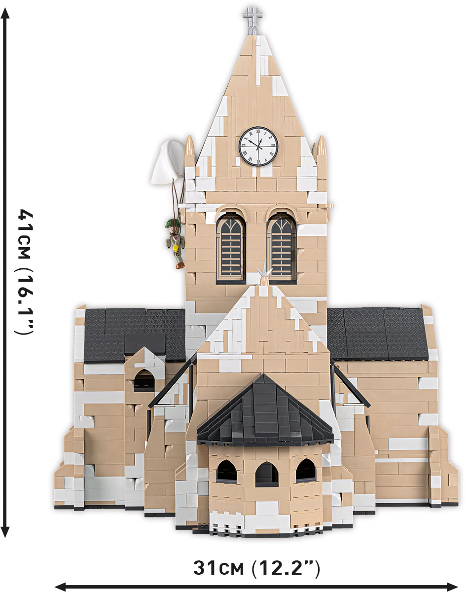 COBI Kirche Sainte-Mère-Église – Bild 4