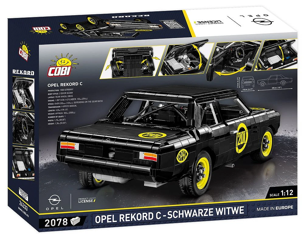 COBI Opel Rekord C Schwarze Witwe – Bild 12