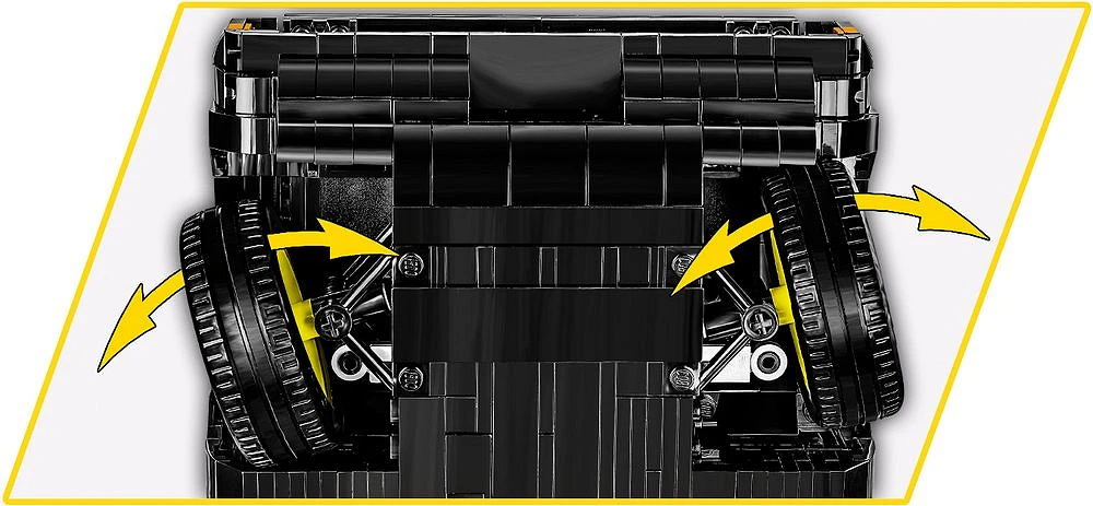 COBI Opel Rekord C Schwarze Witwe – Bild 7