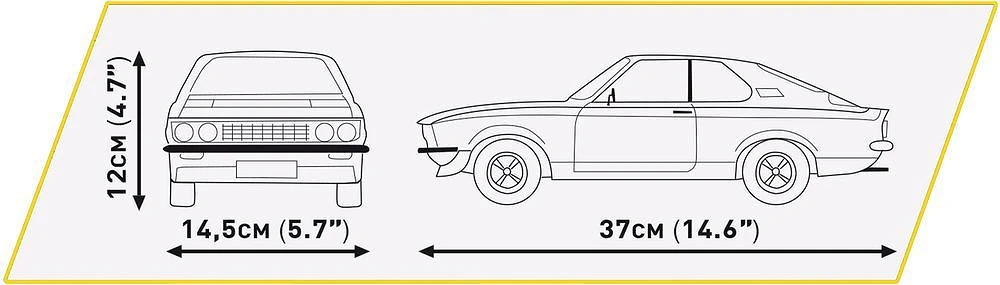 COBI Opel Manta A 1970 – Bild 12