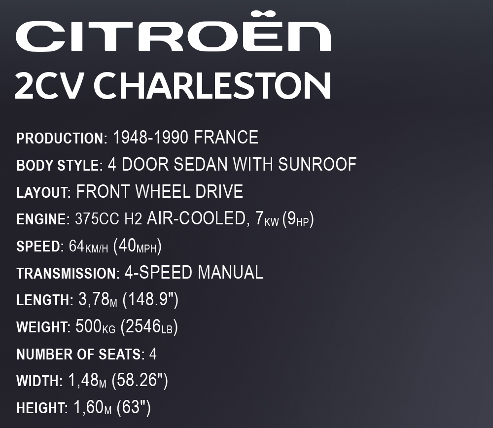 COBI Citroen 2CV Charleston - Executive Edition – Bild 11
