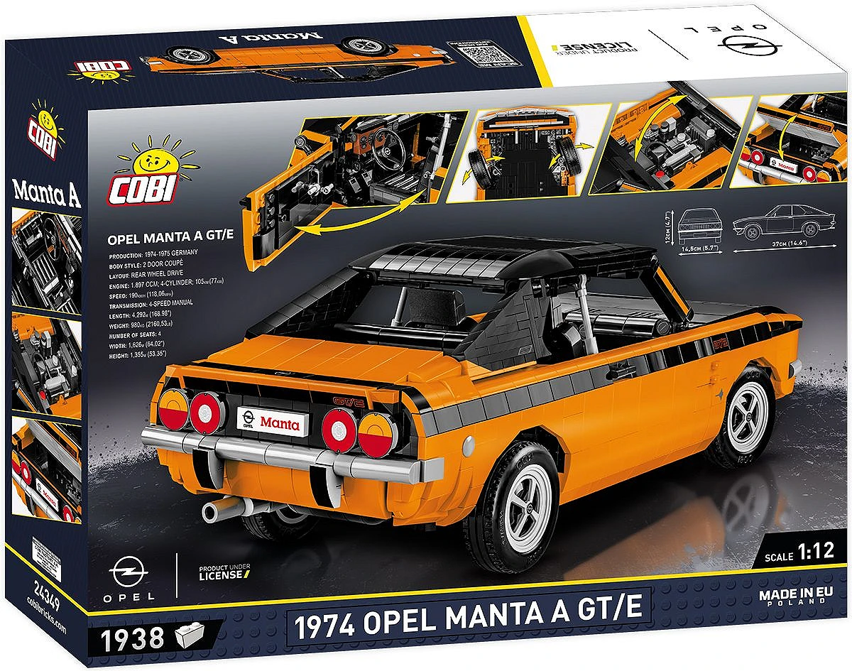 COBI Opel Manta A GT/E 1974 – Bild 2