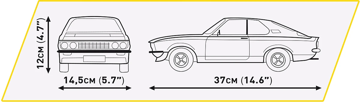COBI Opel Manta A GT/E 1974 – Bild 11