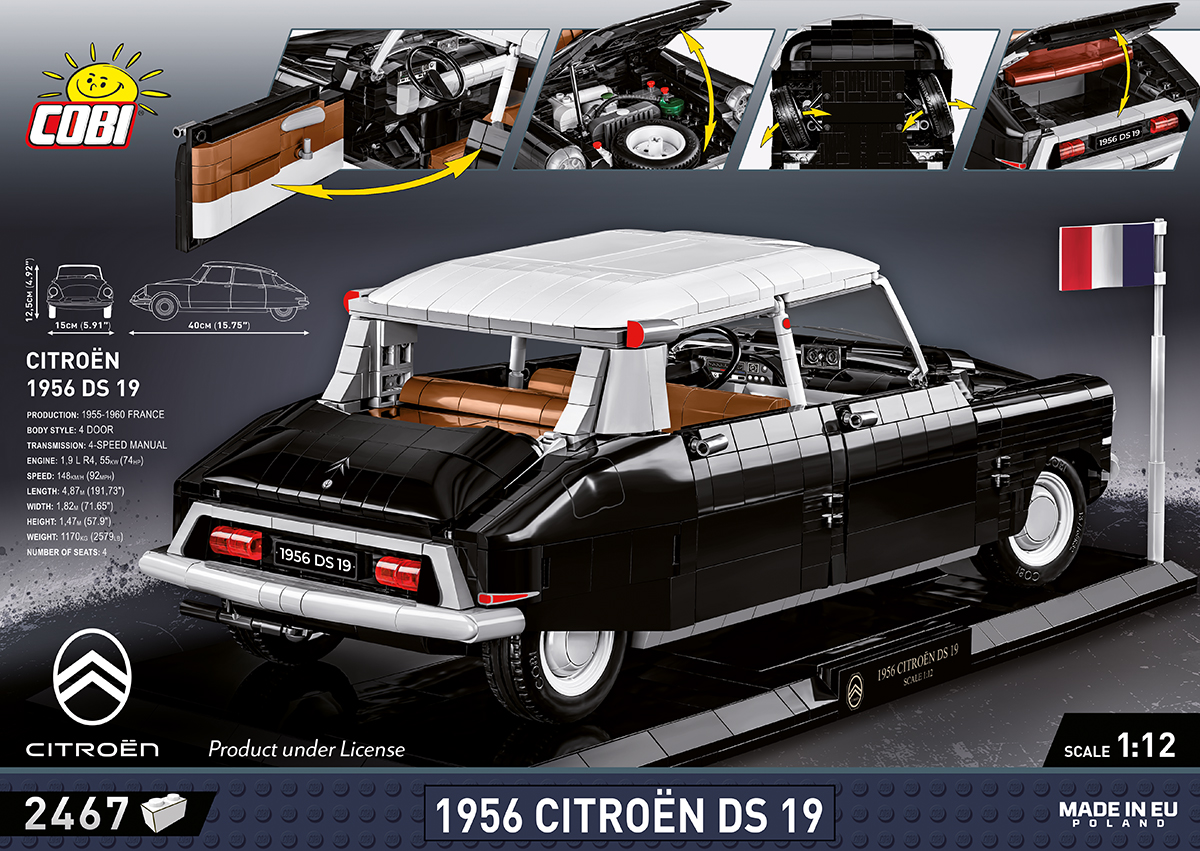 COBI Citroen DS 19 1956 - Executive Edition – Bild 13