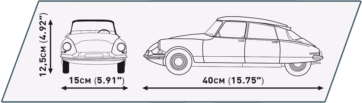 COBI Citroen DS 19 1956 - Executive Edition – Bild 11